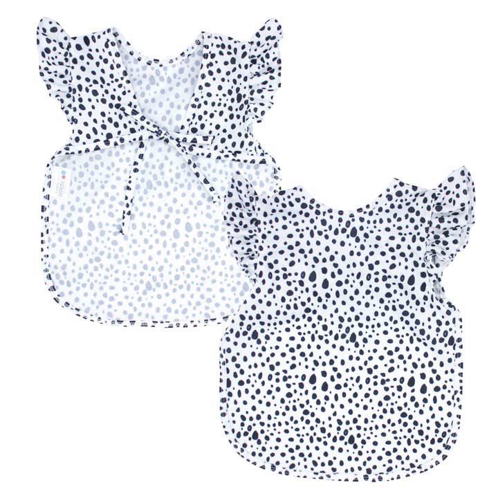 BapronBaby - Wholesale Apron - Kids - Organic Dot Flutter Bapron6
