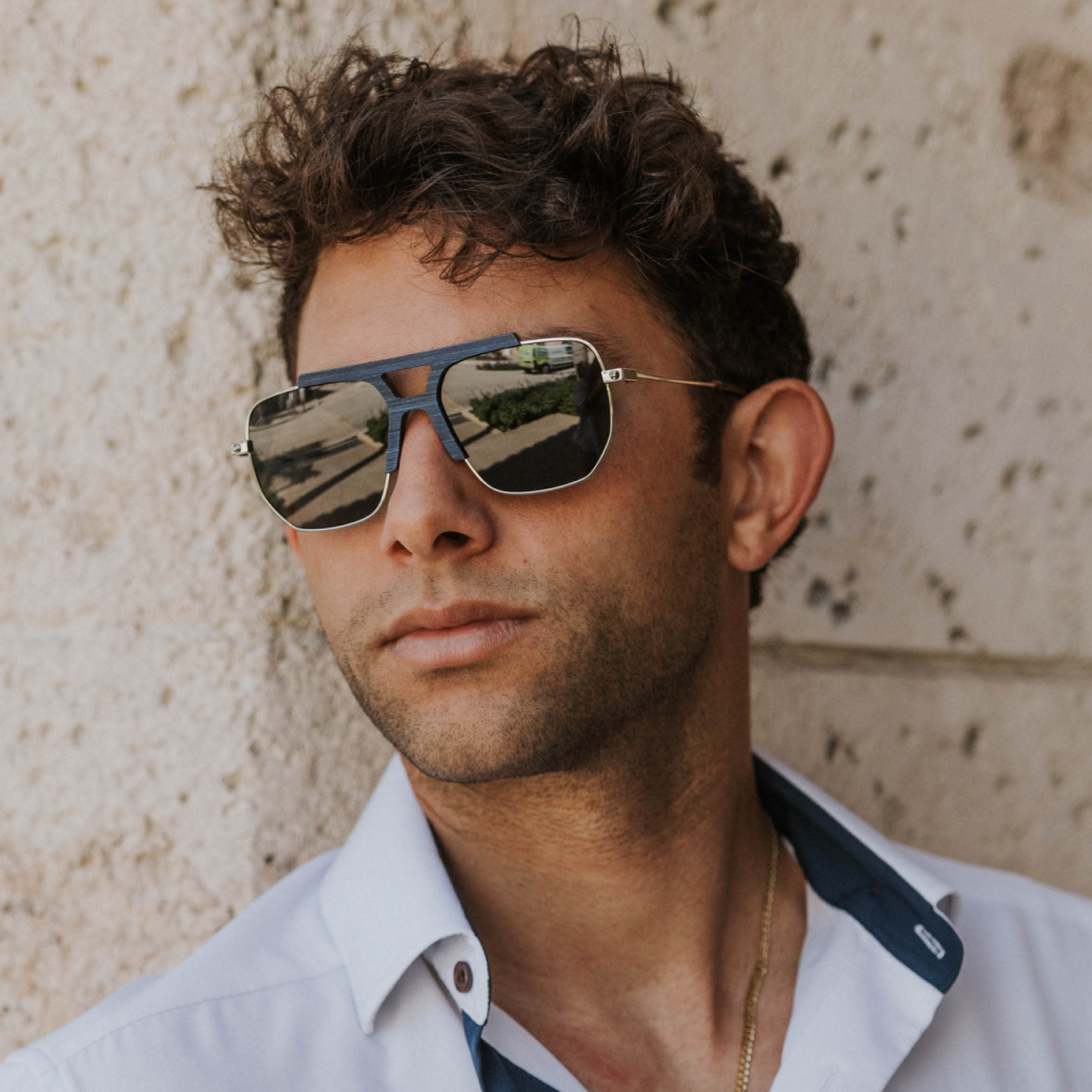 Tommy Owens - Wholesale Sunglasses - Unisex - Hudson - Metal & Wood Sunglasses2