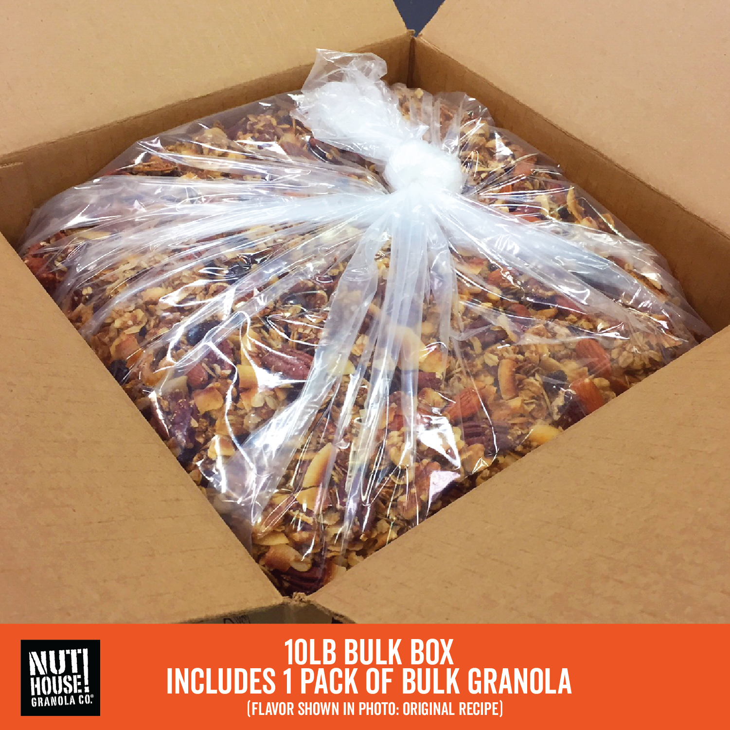 NutHouse! Granola Company - Wholesale Granola - Chocolate Espresso Granola, 10lb Bulk1