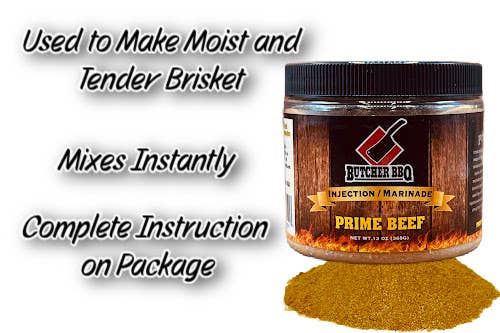 Butcher BBQ Inc - Wholesale Marinade - Prime Brisket Injection Marinade 13oz-Flavor From the Inside3