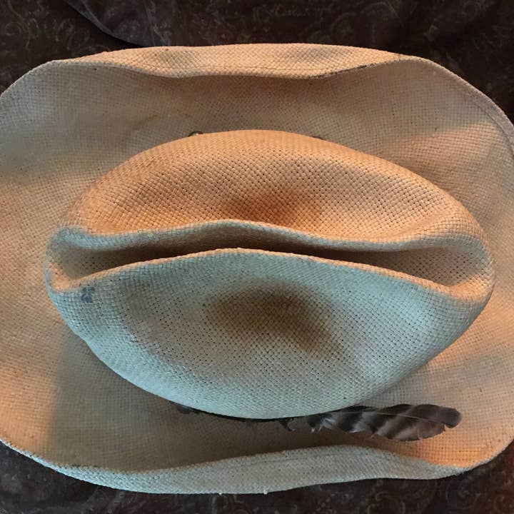 Hip Vintage Hats & More – wholesale Cowboy Hat – Women’s – Hip Vintage Distressed Cowboy Hat w/ Silver Concho Hatband9