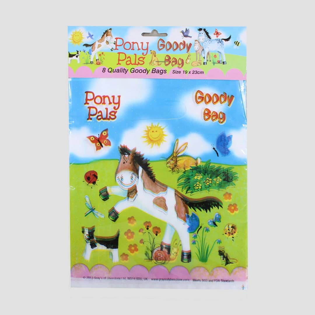 REMOVED BRAND – wholesale Party favour bag/box – Pony Pals Pack Of 8 Party Goody Bags1