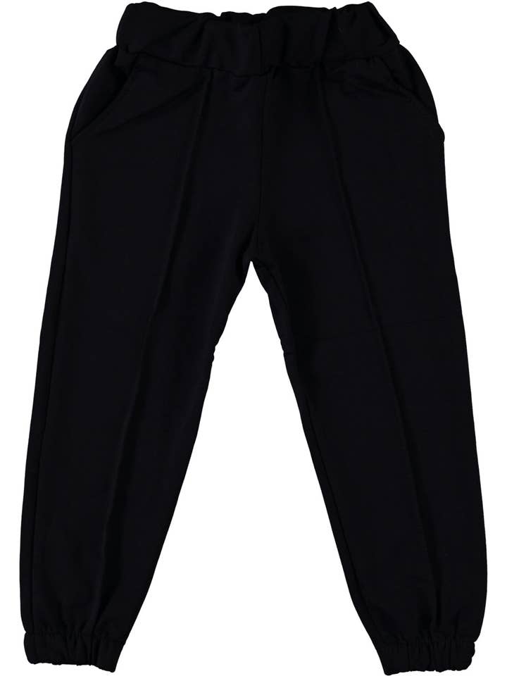 Pantalon de survêtement Basic Girl - Bleu marine pour la vente par Boom Bam