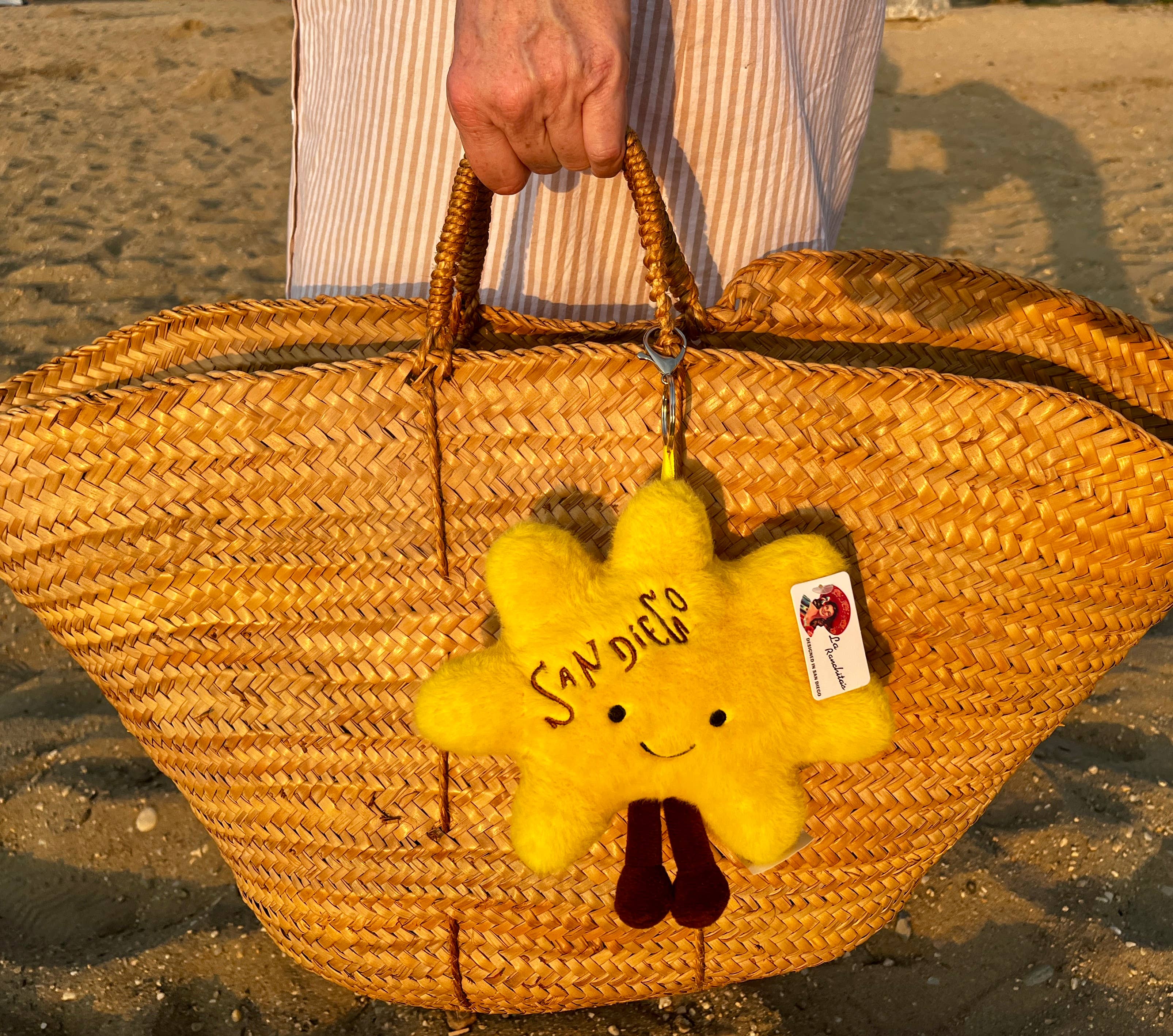 La Ranchita's - Wholesale Keychain - Unisex - San Diego Sun Plush + Bag Charm + San Diego Hat 2