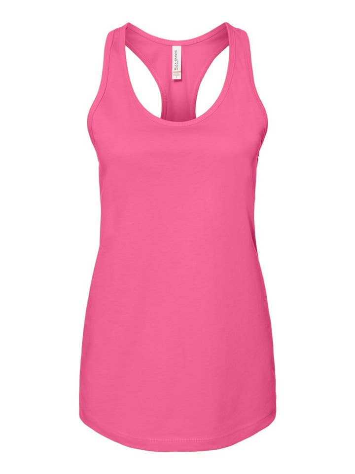 Forever11 - Wholesale Tanktop - Dames - BELLA + CANVAS 6008 jersey, zachte racerback-tanktop voor dames3