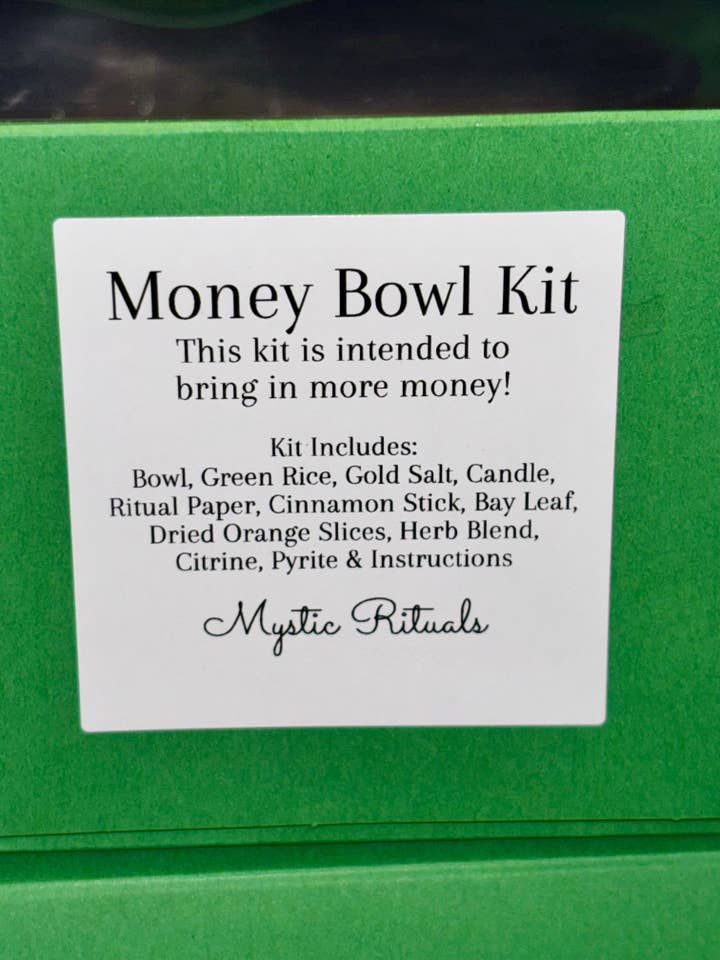 Money Bowl Kit for wholesale by Mystic Rituals