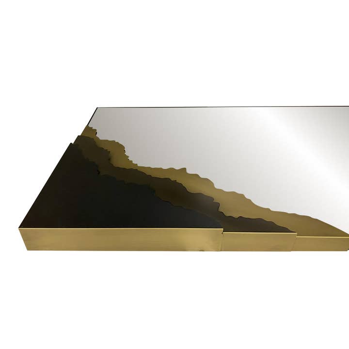 Peterson Housewares & Artwares - Wholesale Wall Mirror - Dual-Tone Metal Frame Floor and Wall Mirror4