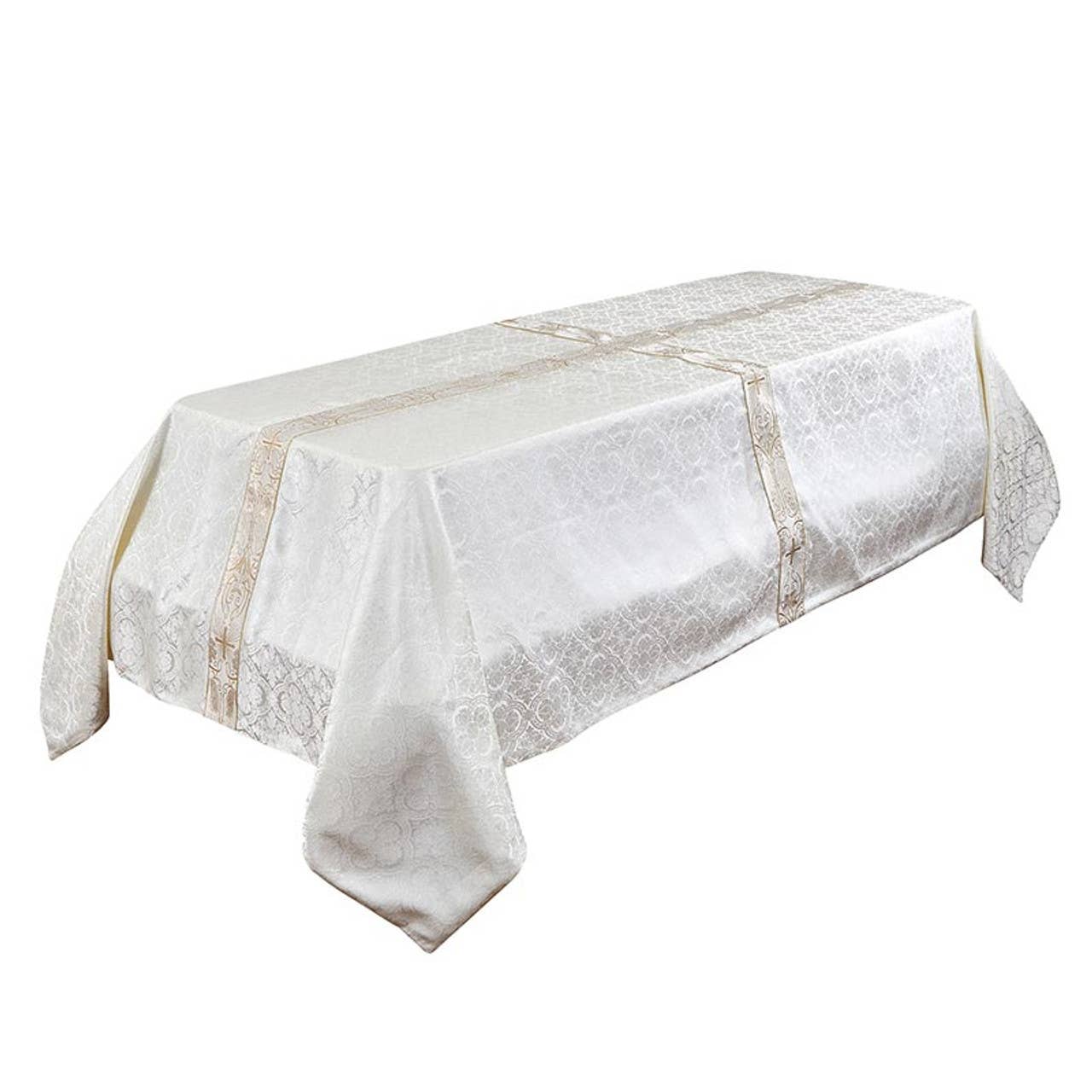 Christian Brands Church Supply - Wholesale Tablecloth - Chartres Collection Funeral Pall 6 x 100