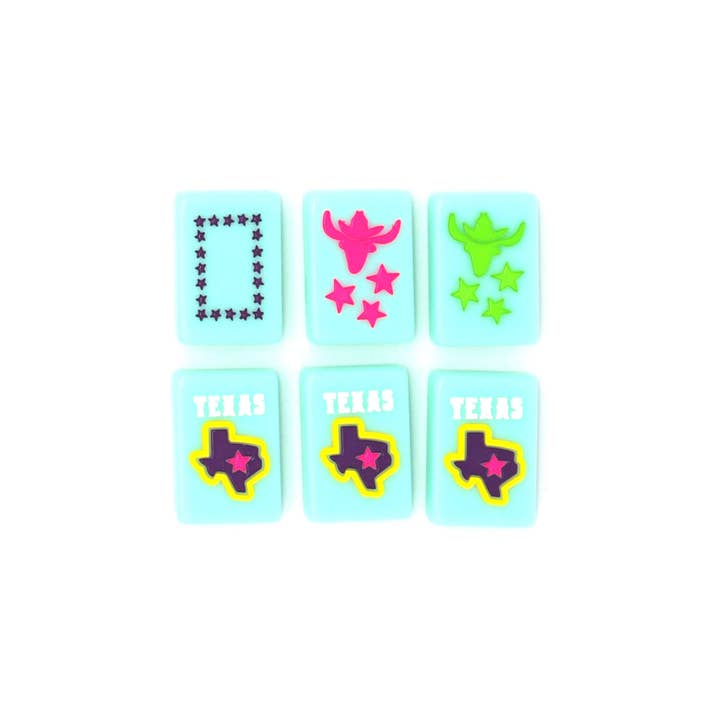 The Mahjong House – Engroshandel Brætspil – Turkis Texas fliser