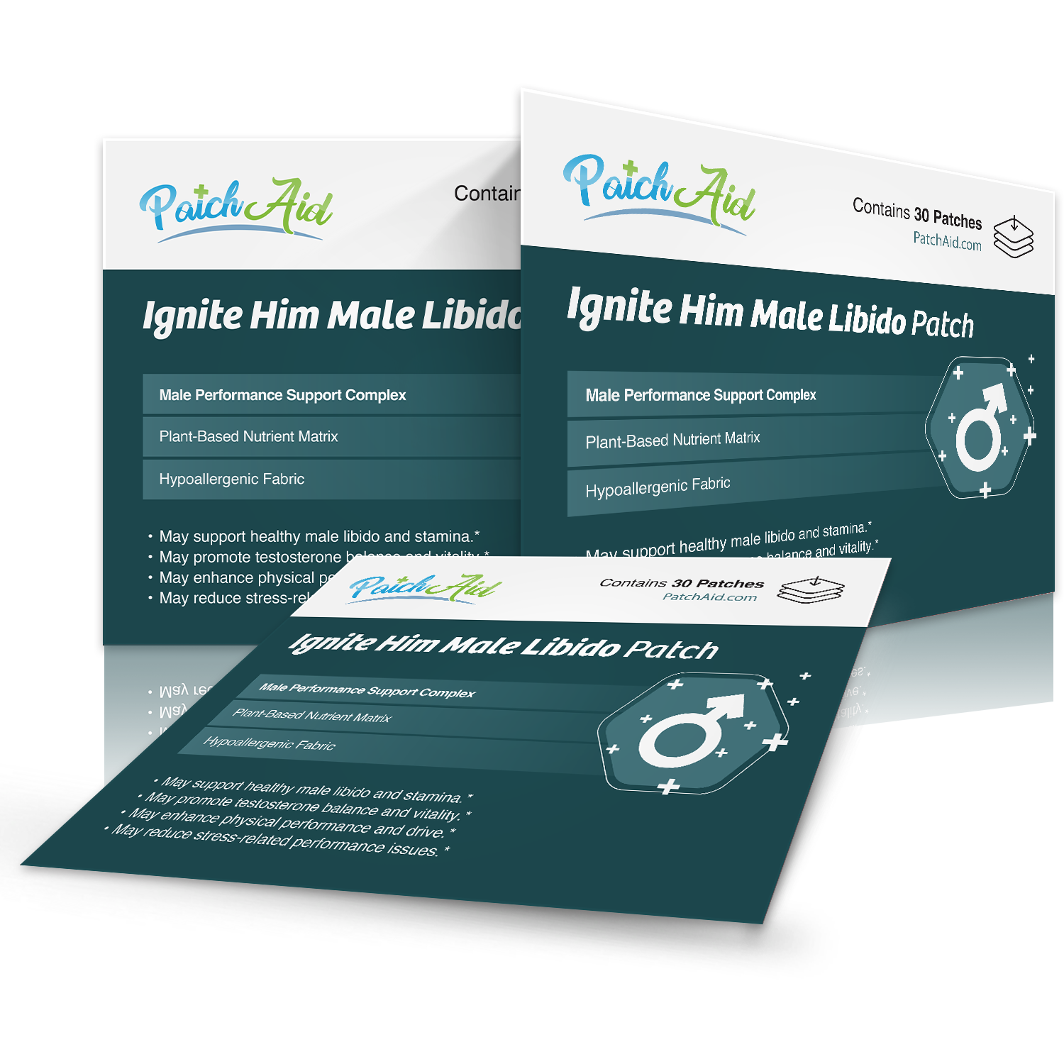 PatchAid - Wholesale Oral supplement/vitamin - Ignite Him Patch - Male Vitality & Performance4