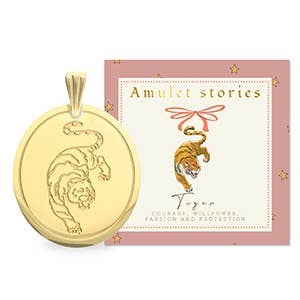Charm Amulet Historier - Tiger for engroshandel hos Sansira Jewelry