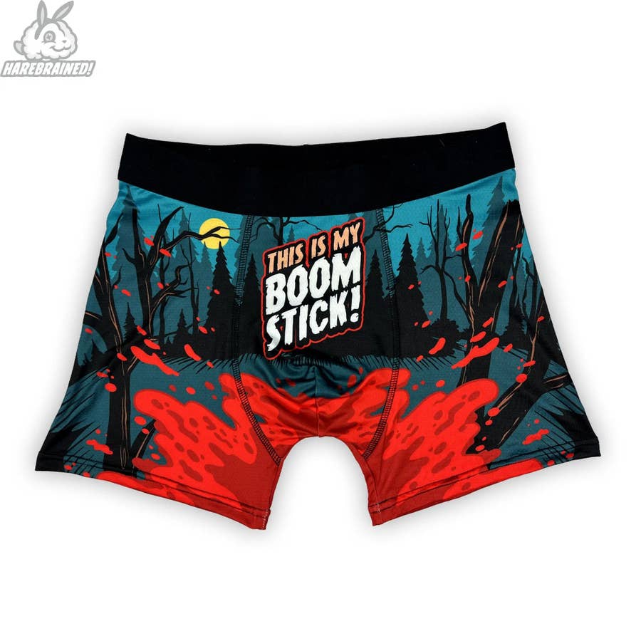 In Case of Emergency Pull Down Boxer Briefs, Funny Boxers, Novelty