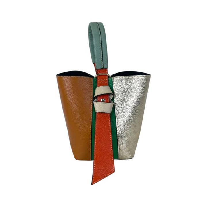 Chenson & Gorett – wholesale Top handle bag – women's – Multicolor and Exclusive Leather Bag with Women's Inner Bag13