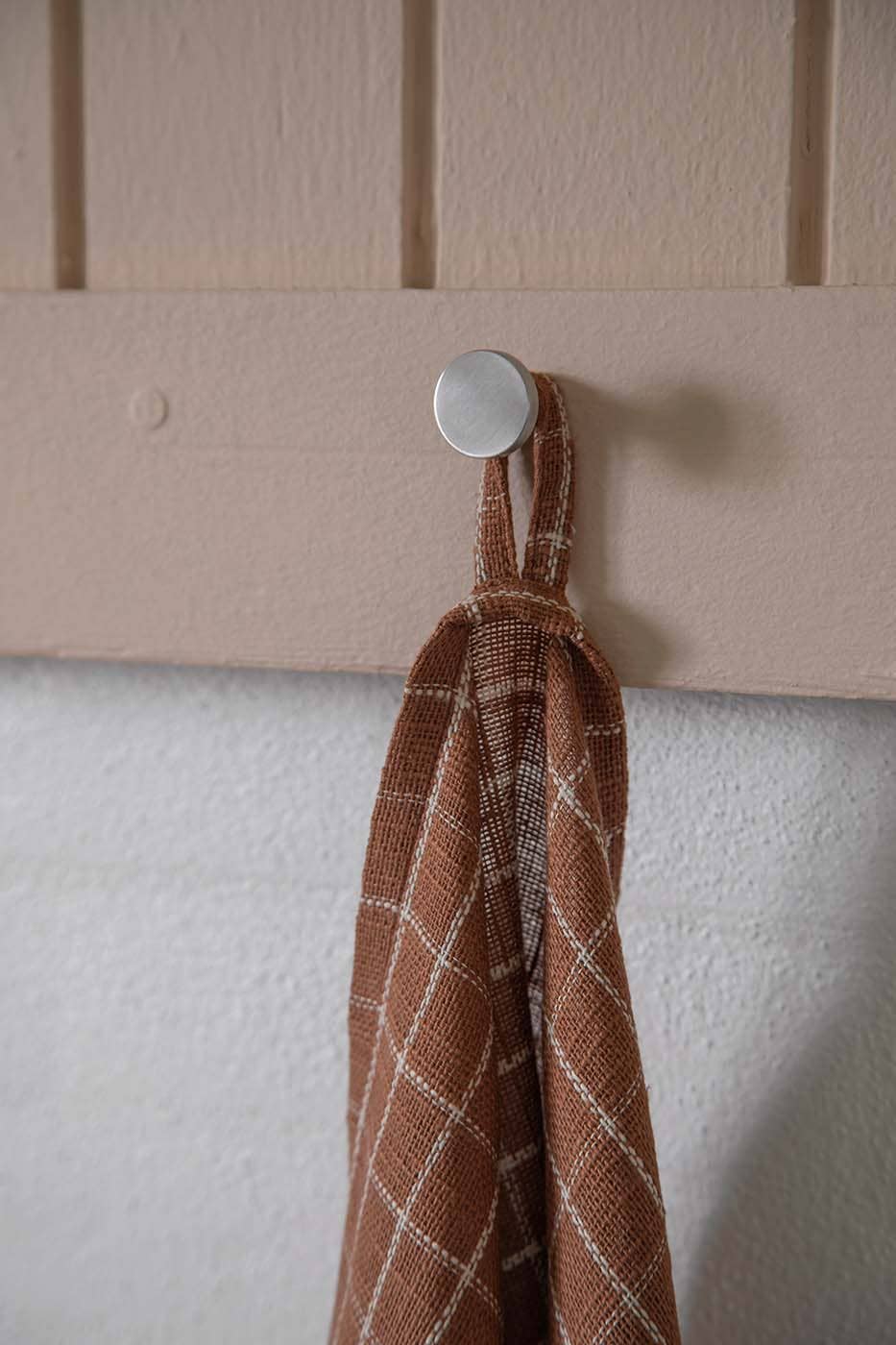 MOUD Home - Wholesale Wall Hook - Dot Knage Brushed Steel - Ø2.5 cm1