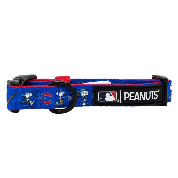 SASSY WOOF - Wholesale Pet Collar - Dog - Dog Collar - MLB x Peanuts™ Chicago Cubs™2