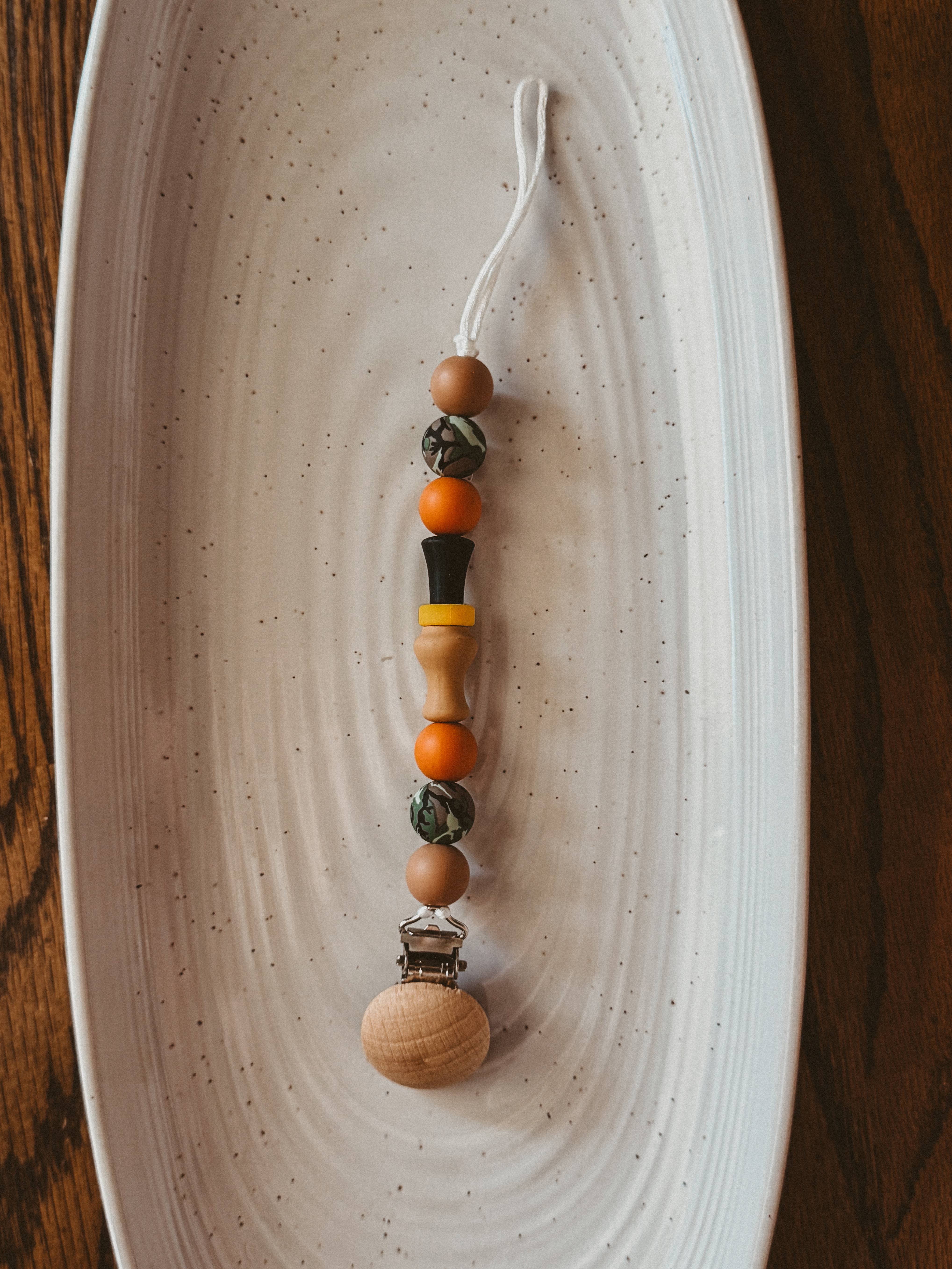 Bar Tabs Wholesale - Wholesale Pacifier Clip - Baby - Duck Commander Pacifier Clip1