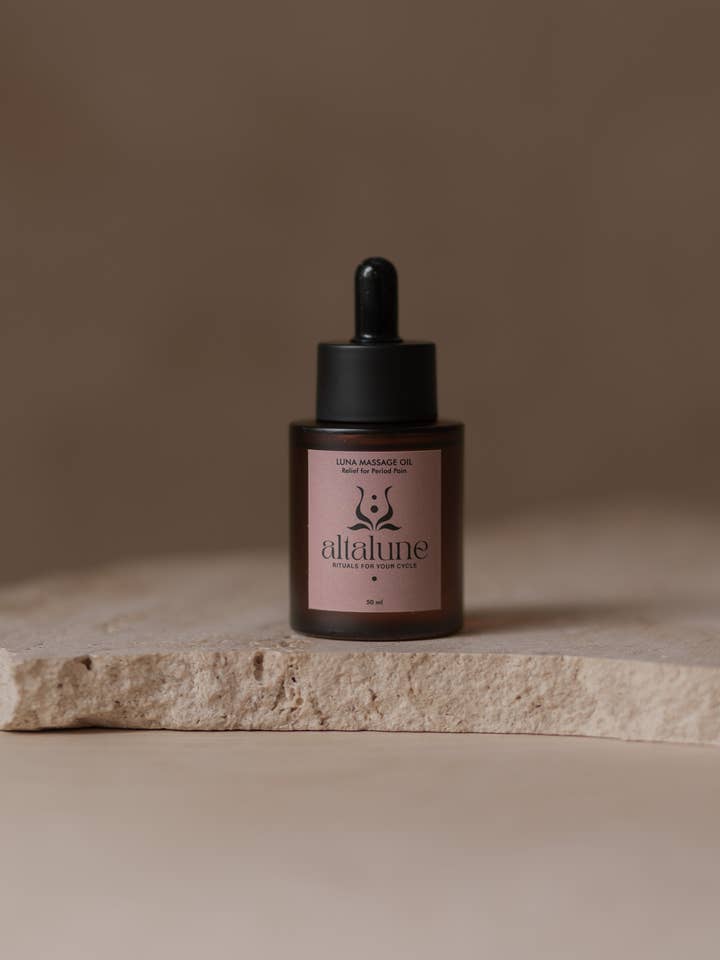 Huile de massage Luna pour la vente par Altalune