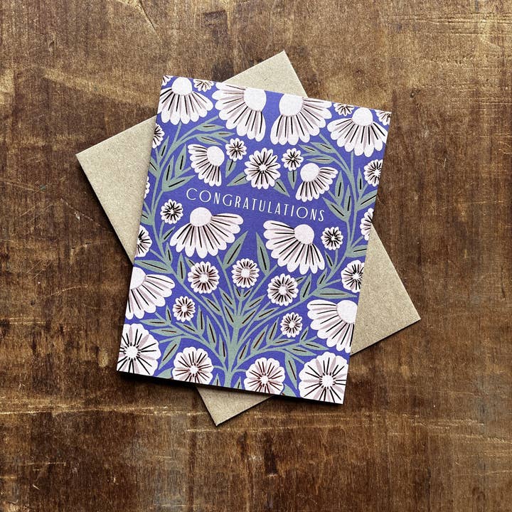 Katharine Watson - Wholesale Congratulations Card - "Congratulations," Greeting Card