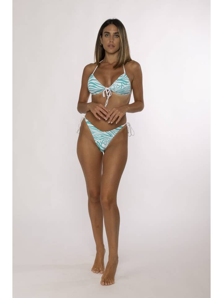 Attitude swimwear - Vendita all'ingrosso Bikini - Donna - Bikini Triangolino con rouche regolabile e slip6
