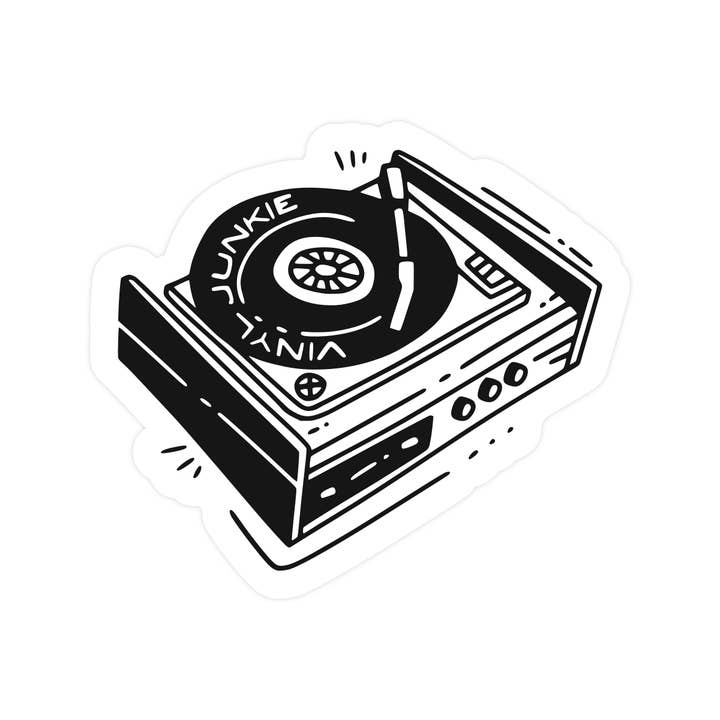 Juju and Moxie - Wholesale Sticker - Vinyl Junkie Vinyl Sticker