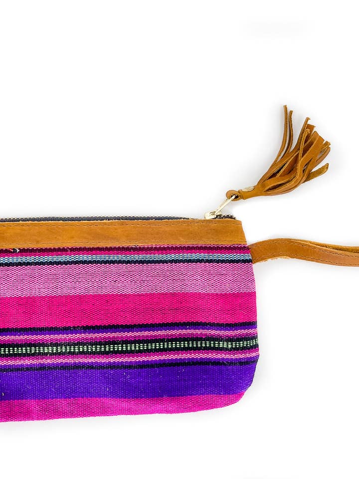 BORSA DA POLSO GIGI - COLLEZIONE BLUSH (TUTTO TESSUTO) per la vendita all'ingrosso da parte di Woven The Original