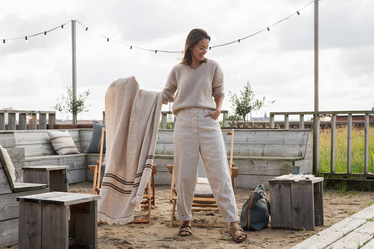 Libeco Home - Venta al por mayor Cojines para sillas - Funda de cojín belga Tinos3