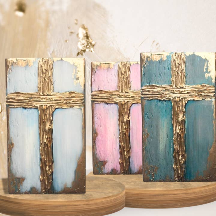 Anthologie, Co. – wholesale Painting/drawing – Rugged Cross Painting - Christian Artwork