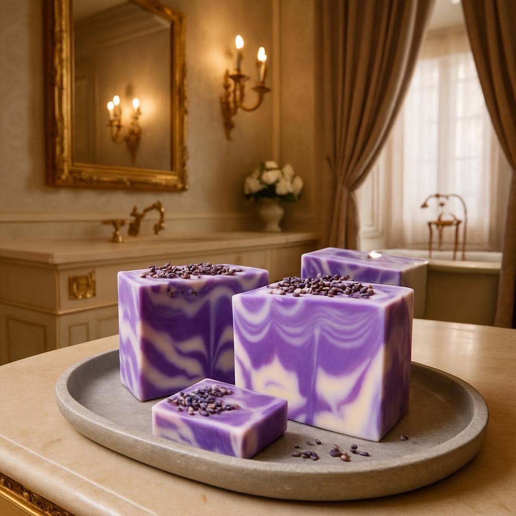 Priscila Leen Arts at Florida Soap Candle - Vente Pains de savon - Savon/bain à la lavande, local, savon en barre, savon doux, savon artisanal5