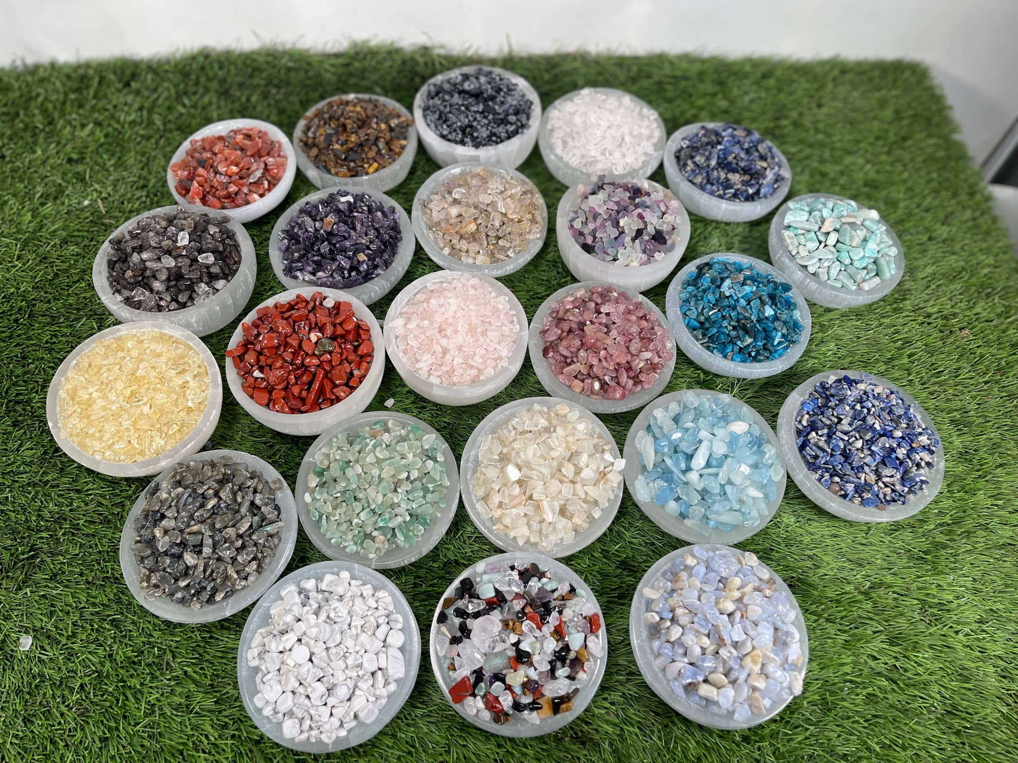 CaNatureLover - Wholesale Spiritual Stone/Crystal - Natural STRAWBERRY QUARTZ CHIP , Real Strawberry Quartz chip10