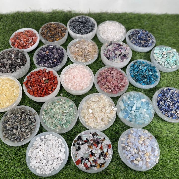 CaNatureLover - Wholesale Spiritual stone/crystal - Natural STRAWBERRY QUARTZ CHIP , Real Strawberry Quartz chip10