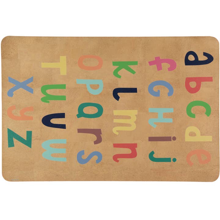minimoi - Vendita all'ingrosso Tappeto - Bambini e neonati - Tappetino in Sughero Eco ABC Bambini Multicolore1