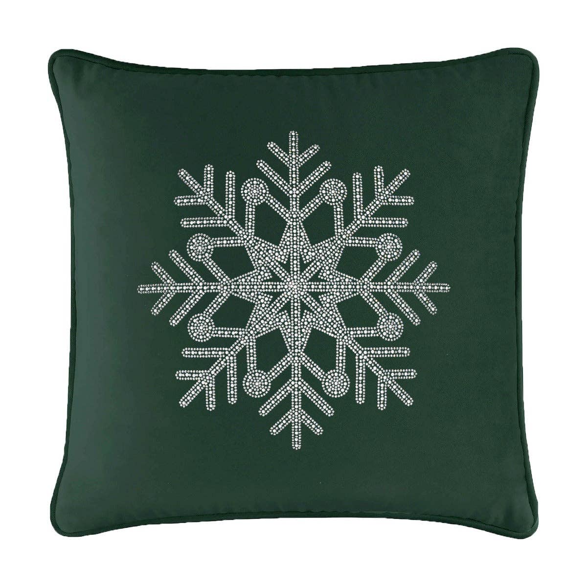 Sparkles Home - Wholesale Throw/Decorative Pillow - Rhinestone Snowflake Pillow49