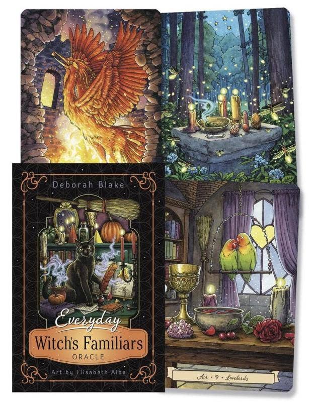 Microcosm Publishing & Distribution – wholesale Tarot cards – Everyday Witch's Familiars Oracle0