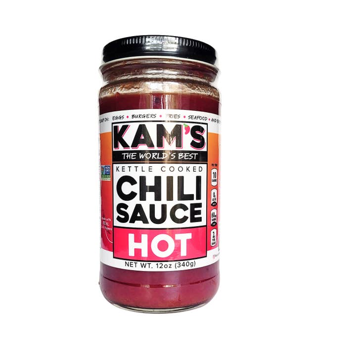 Kam's Chili Sauce - Hot for wholesale by Savory Products LLC