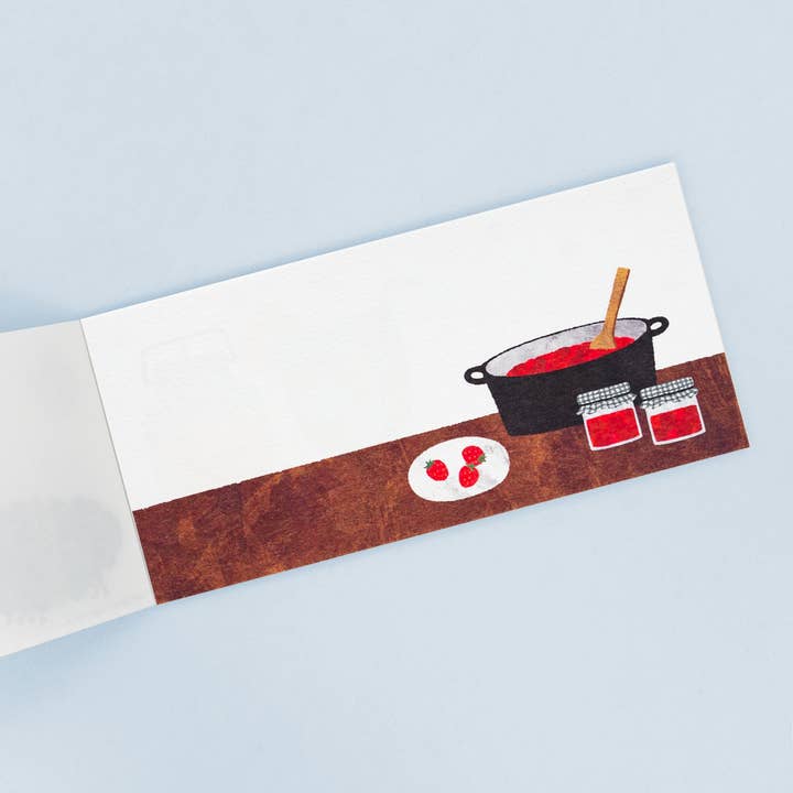 Her Winter Flowers - Wholesale Notepad - Writing Pad - Seasonal Jar1