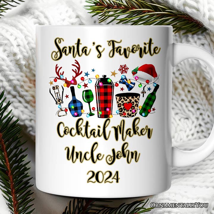 OrnamentallyYou - Wholesale Coffee mug - Bartender Mug Holiday Gift for Mixologists3