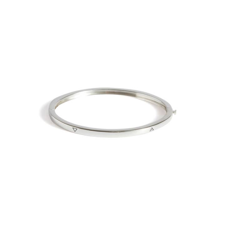 Four Elements Bangle Silver for wholesale by Rachel Entwistle Jewellery