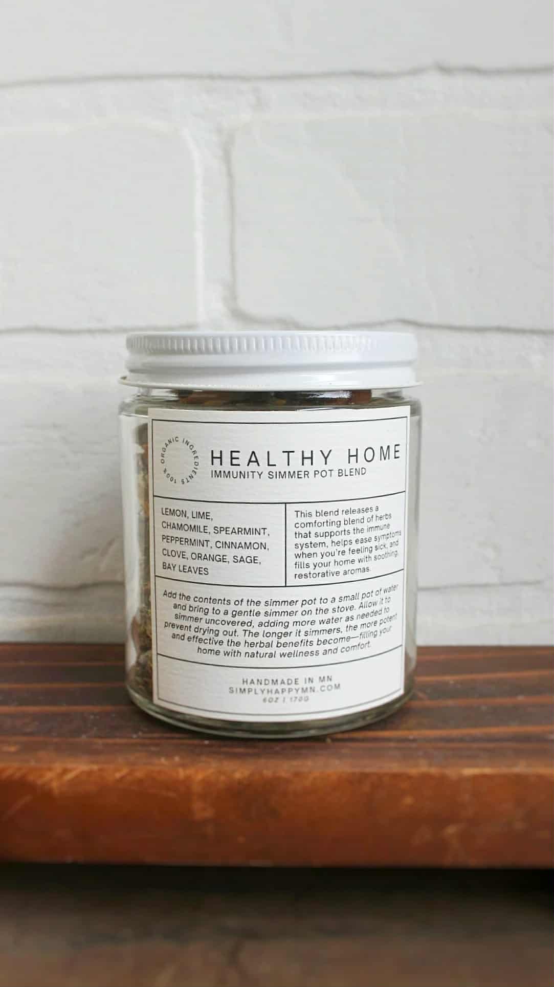 Simply Happy - Wholesale Potpourri - Healthy Home | Immunity Simmer Pot Blend5
