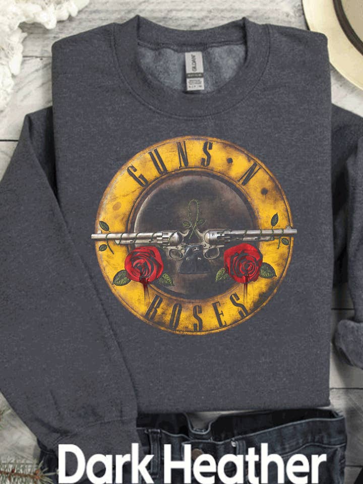 Guns N Roses Vintage Retro 80s hair band classic rock shirts for wholesale by A Blessed Texas Mess Boutique