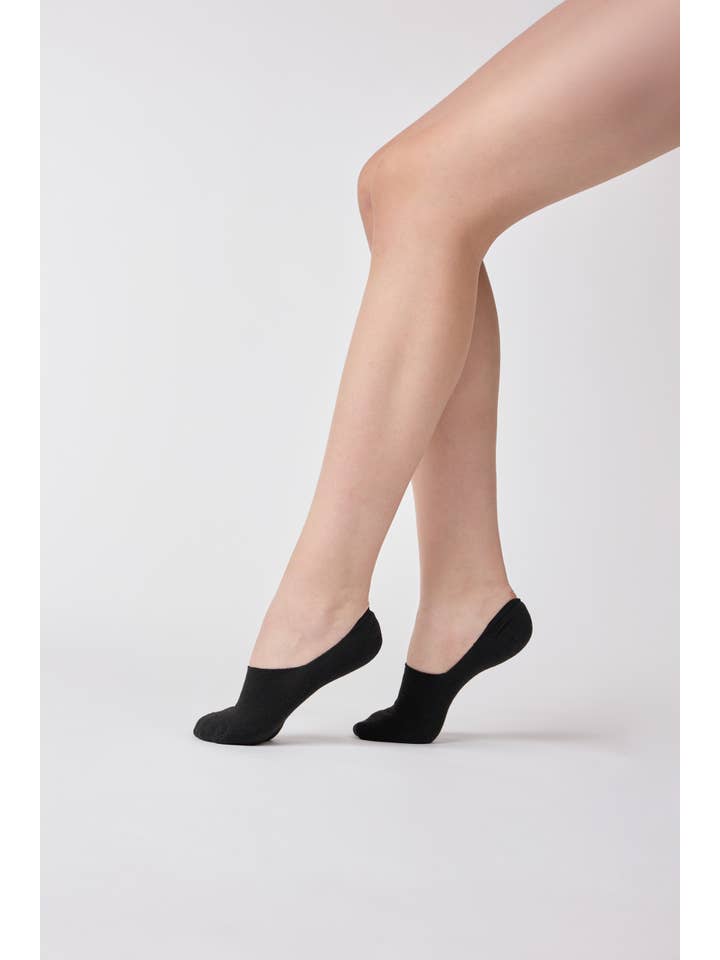 KYLIE CRAZY - Wholesale Socks - Unisex - Pack of 3 premium cotton invisible socks - Red Cross10