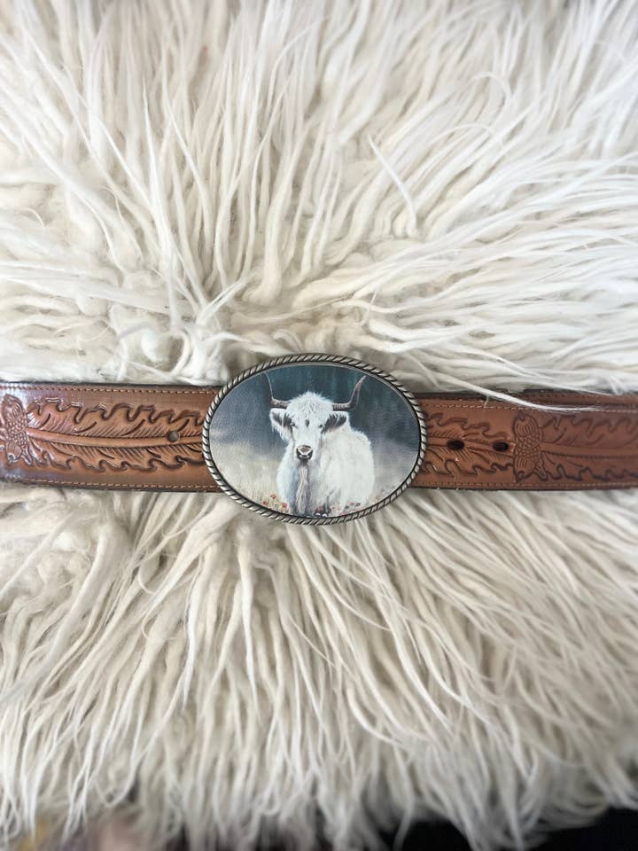 Belt Buckle - Angel (highlander) for wholesale by DOLLY ESTELLE