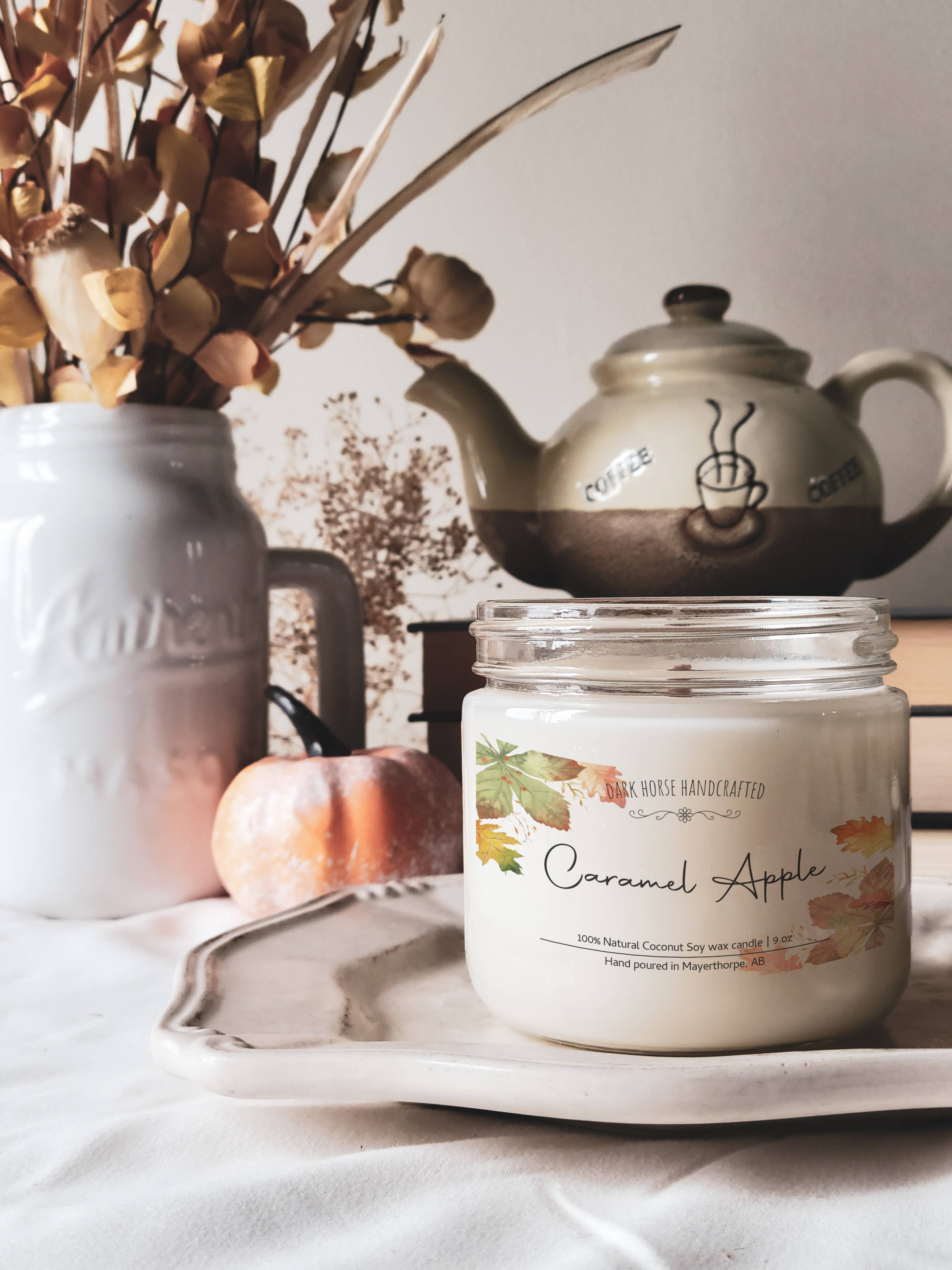 By the Fire - Coconut Soy Blend Candle – Dark Horse Handcrafted