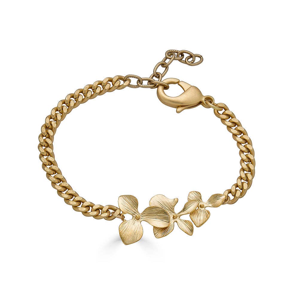 Loni Paul Jewelry - Wholesale Link & Chain Bracelet - Orchid Bracelet