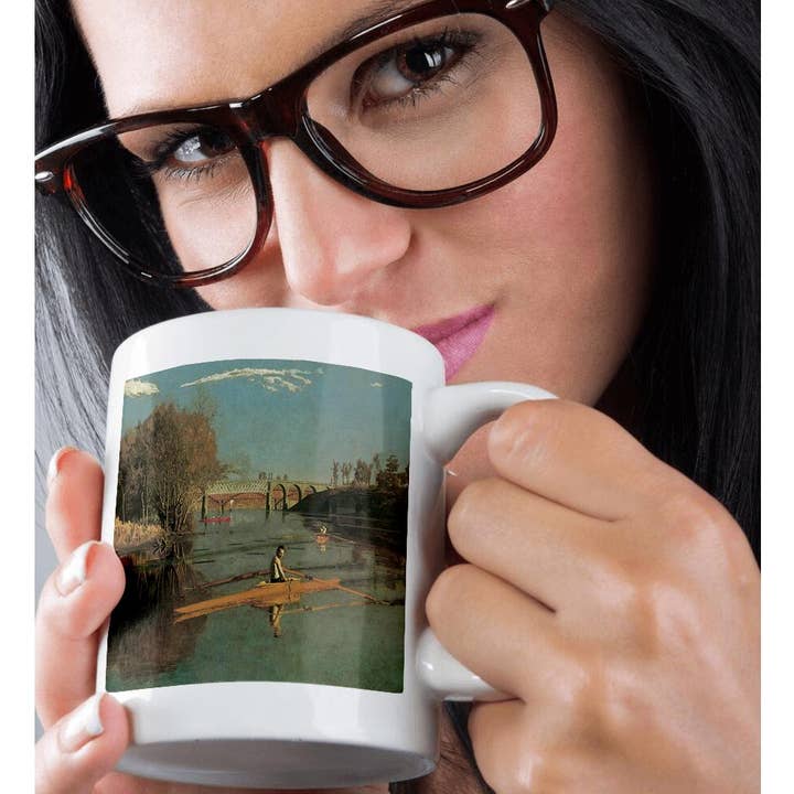 3dRose - Wholesale Coffee Mug - 3dRose, Max Schmitt in a Single Scull by Thomas Eakins American Artist, Mug9