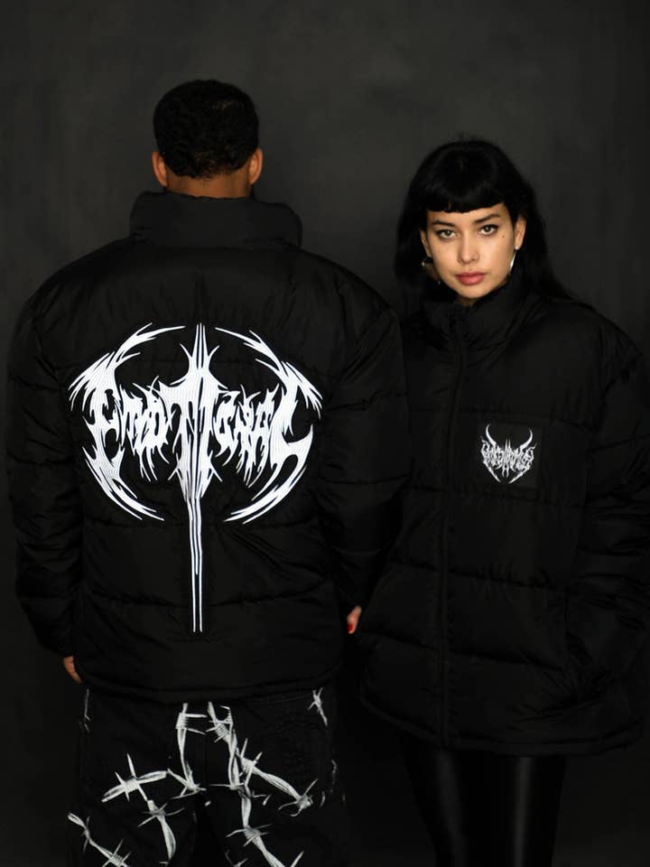 Broken Promises Co. - Wholesale Puffer Jacket - Women's - Pain Fades Puffer Jacket0