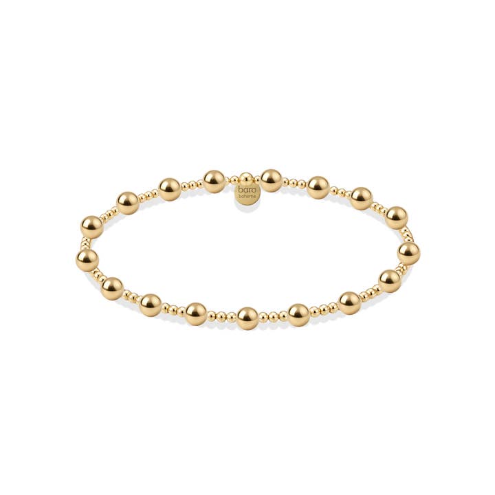 Angelina | Gold Filled Beaded Bracelet for wholesale by bara boheme