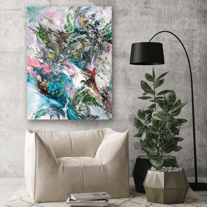 Volière I voor wholesale door John Beard Fine Art