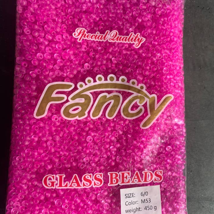 MaddieMayShop - Wholesale Beads - 6/0 Glass Seed Beads~ 450 Grams, SEED BEADS BULK9