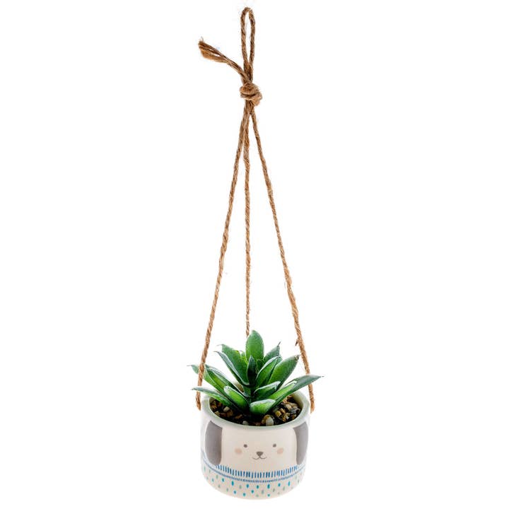 Karma - Wholesale Hanging Planter - Hanging Shaped Succulent Pot