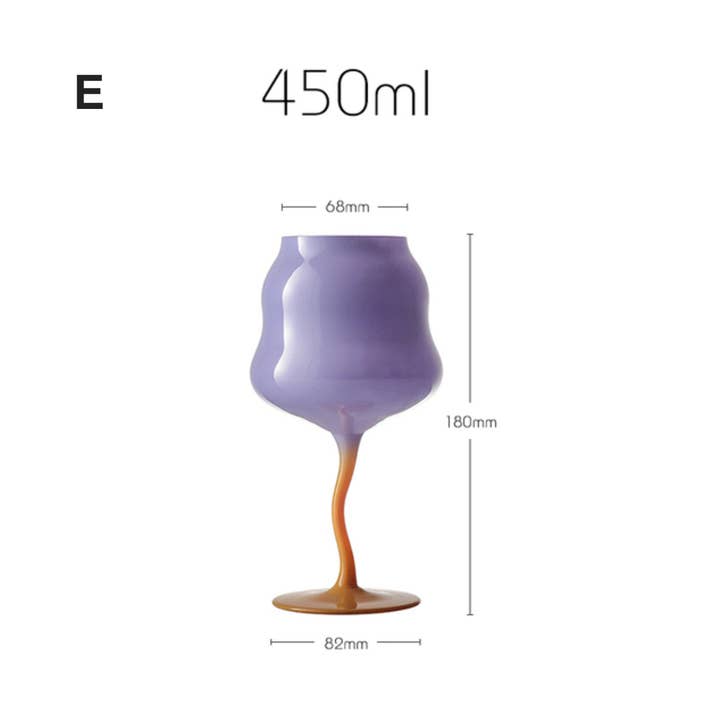 IVORE.GROUP - Wholesale Wine Glass - Retro Crystal Wine Glass